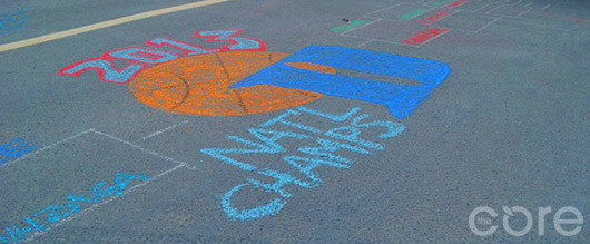 DMA-Welcomes-Spring-With-ChalkBN-core DMA Welcomes Spring with Chalk Art - Duke NCAA March Madness National Champs
