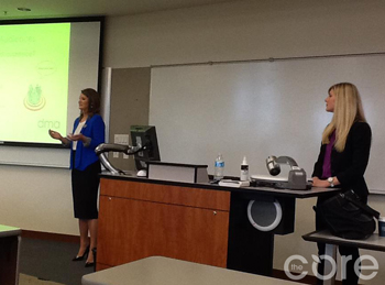 Texas A&M University Agriculture Class Kelly and Mackenzie