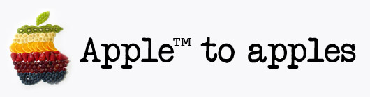 Apple(TM) to apples