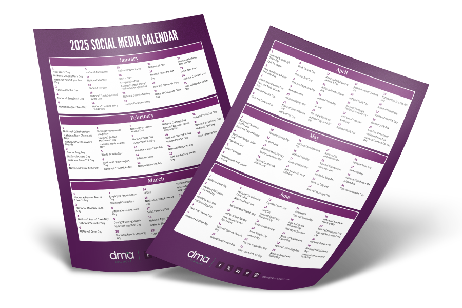 DMA Social Media Calendar